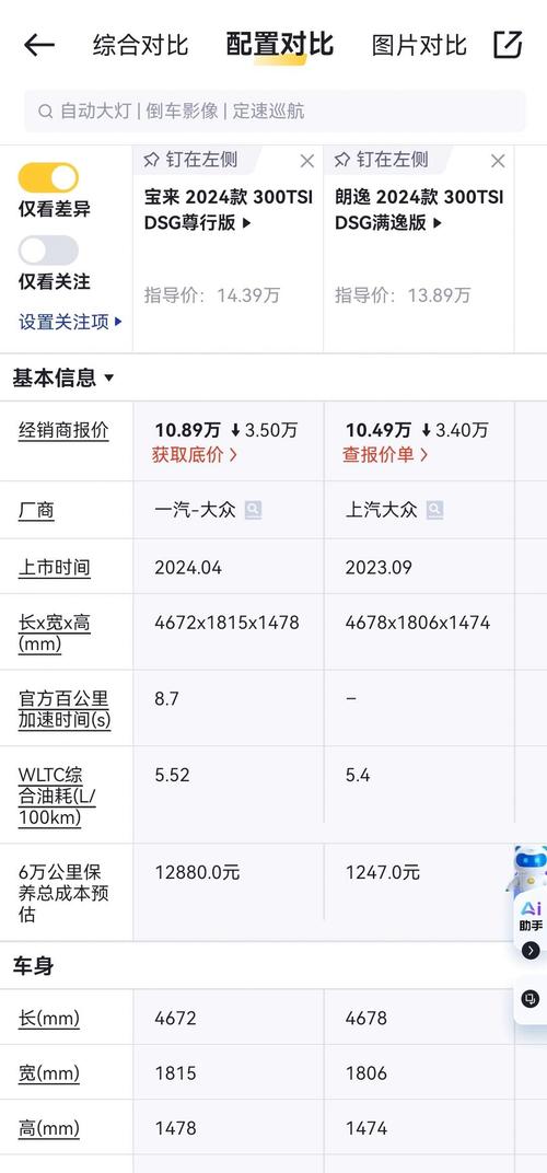 宝来和朗逸哪个便宜 宝来和朗逸哪个便宜性价比高